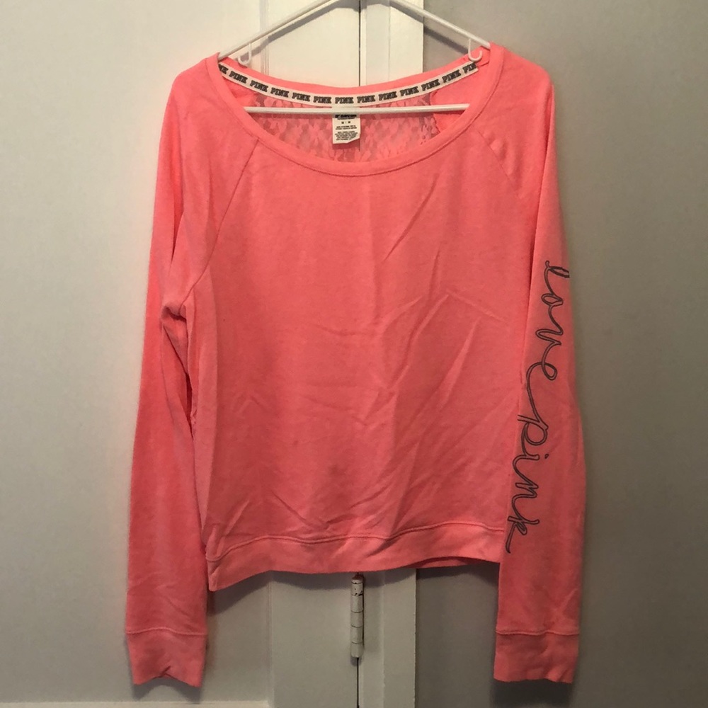 Victoria’s Secret Pink laceback sweater
